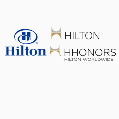 希尔顿酒店标志矢量图