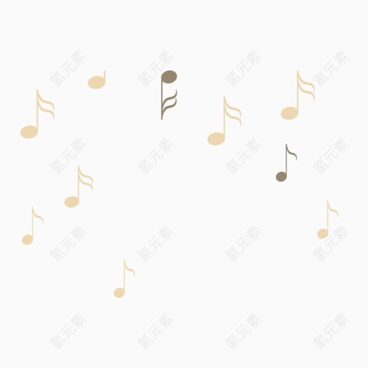 音乐符背景素材