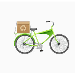 绿色环保自行车