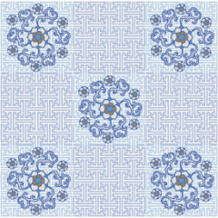 民族风花纹