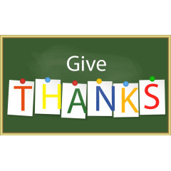 感恩节黑板字体