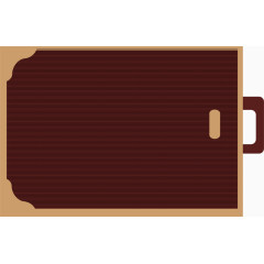 矢量手绘行李箱