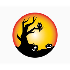 万圣节设计元素