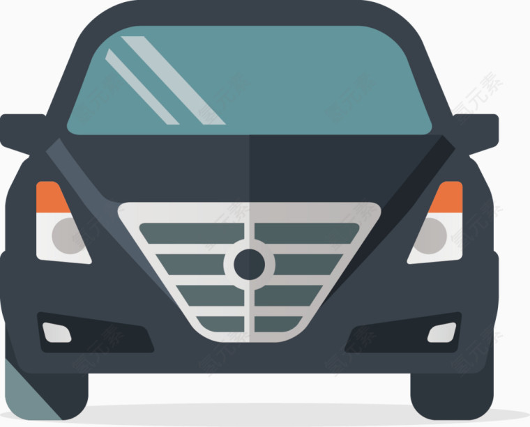 汽车装饰矢量素材