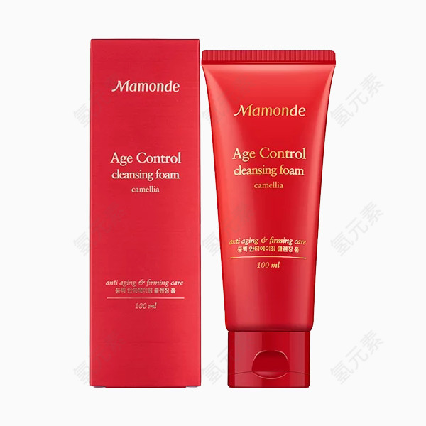 Mamonde 梦妆 花颜凝时净源洁面霜 100毫升/支 洗面奶包装