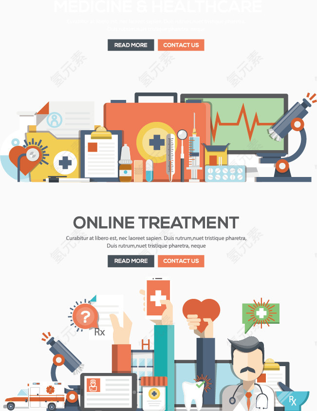 网络医疗素材