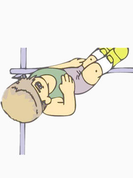 跳高男孩