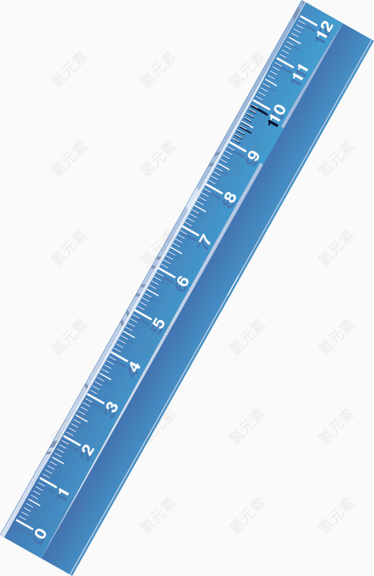 尺子png矢量素材