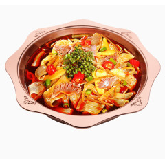 加厚紫铜清汤锅