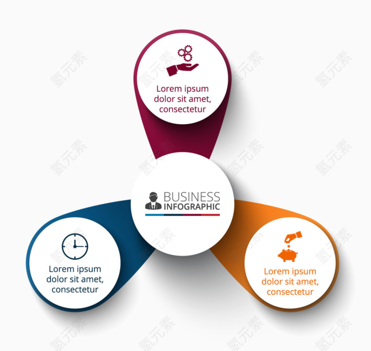 矢量创意ppt边框素材