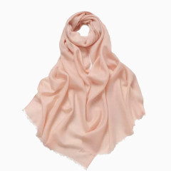 肉色丝巾