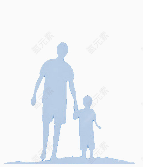 大人与小孩手牵手