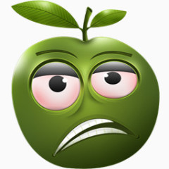可爱苹果表情图标下载