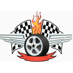F1赛车队徽设计
