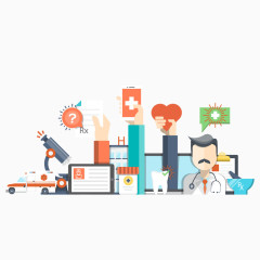 医生医院医疗元素设计