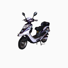 黑色电动车图片