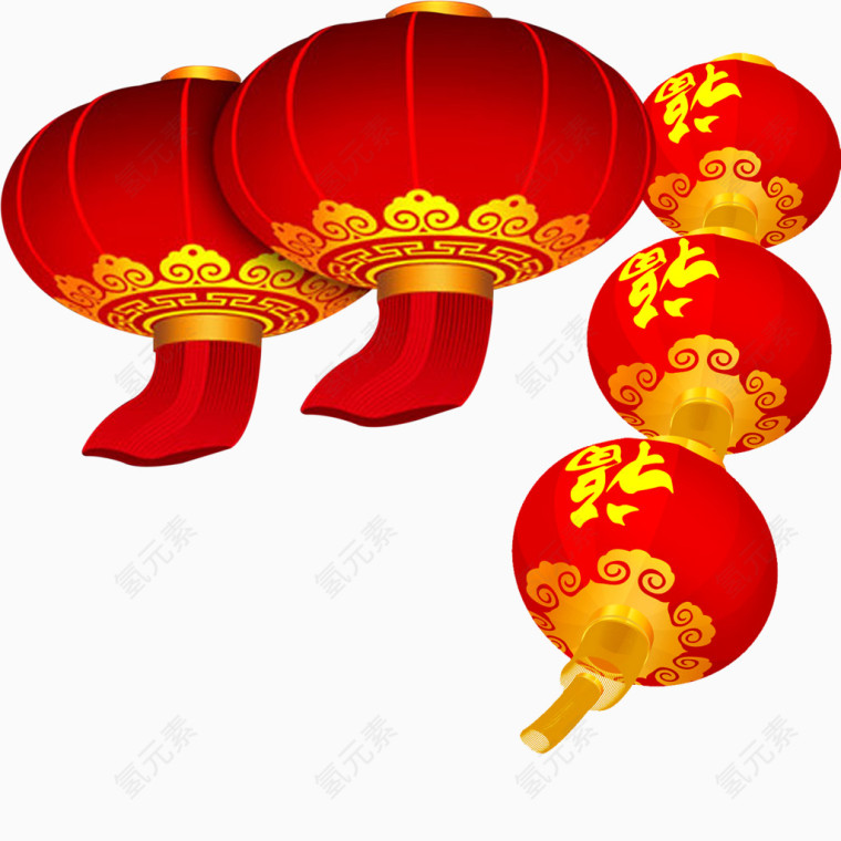 节日灯笼素材