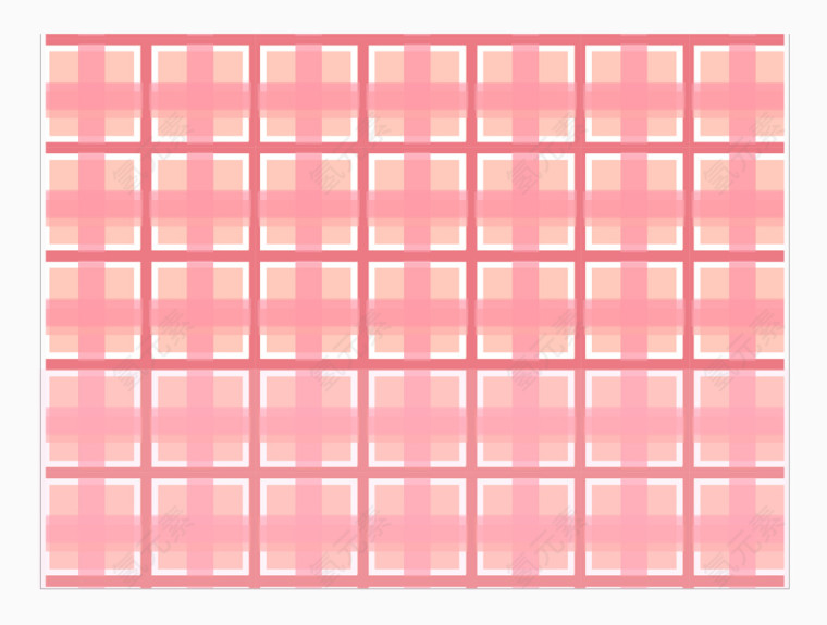 矢量粉色格子纹