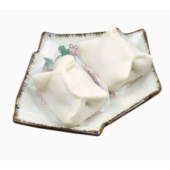 广式方包叉烧包实物素材