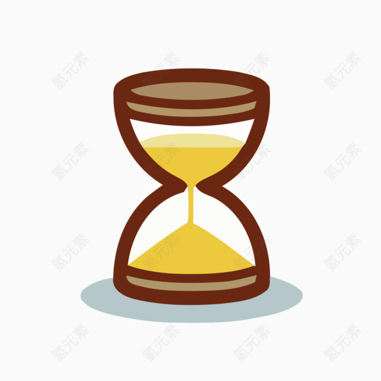 矢量沙漏倒计时素材
