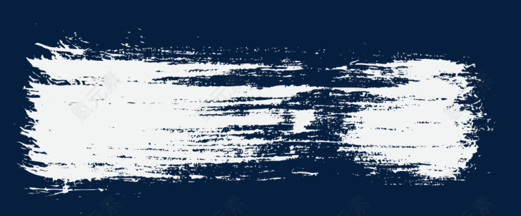 白色笔刷笔触图片免费下载