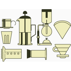 咖啡机制作工具