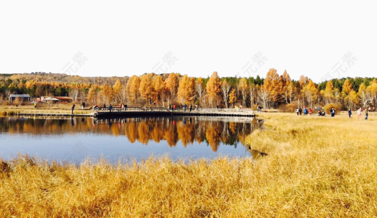 著名内蒙古七星湖风景区