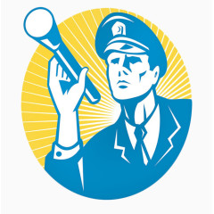 免抠素材警察图片