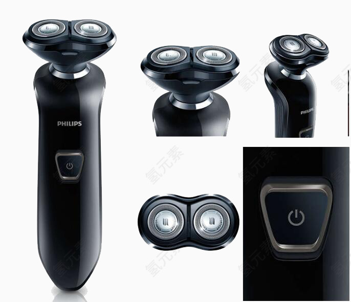 飞利浦剃须刀细节展示