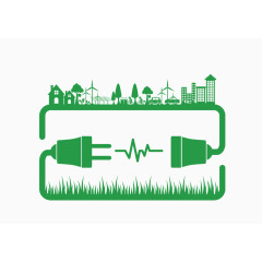 节能环保插图矢量