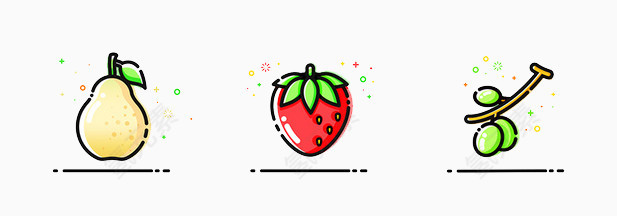扁平水果