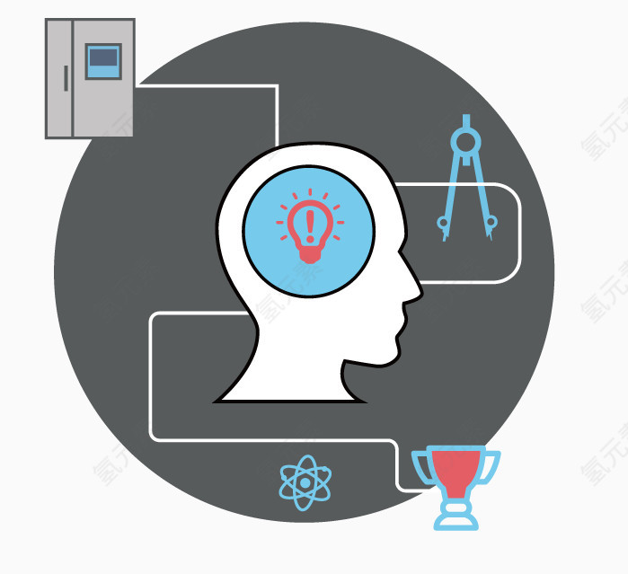 矢量设计师设计过程创意图