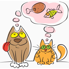 想吃鱼的小猫
