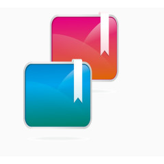 矢量PPT设计四边形创意设计目录图标