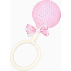 粉色漂亮小孩玩具