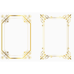 金色边框