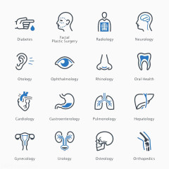 人体器官图标高清免扣素材