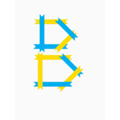 b字彩带