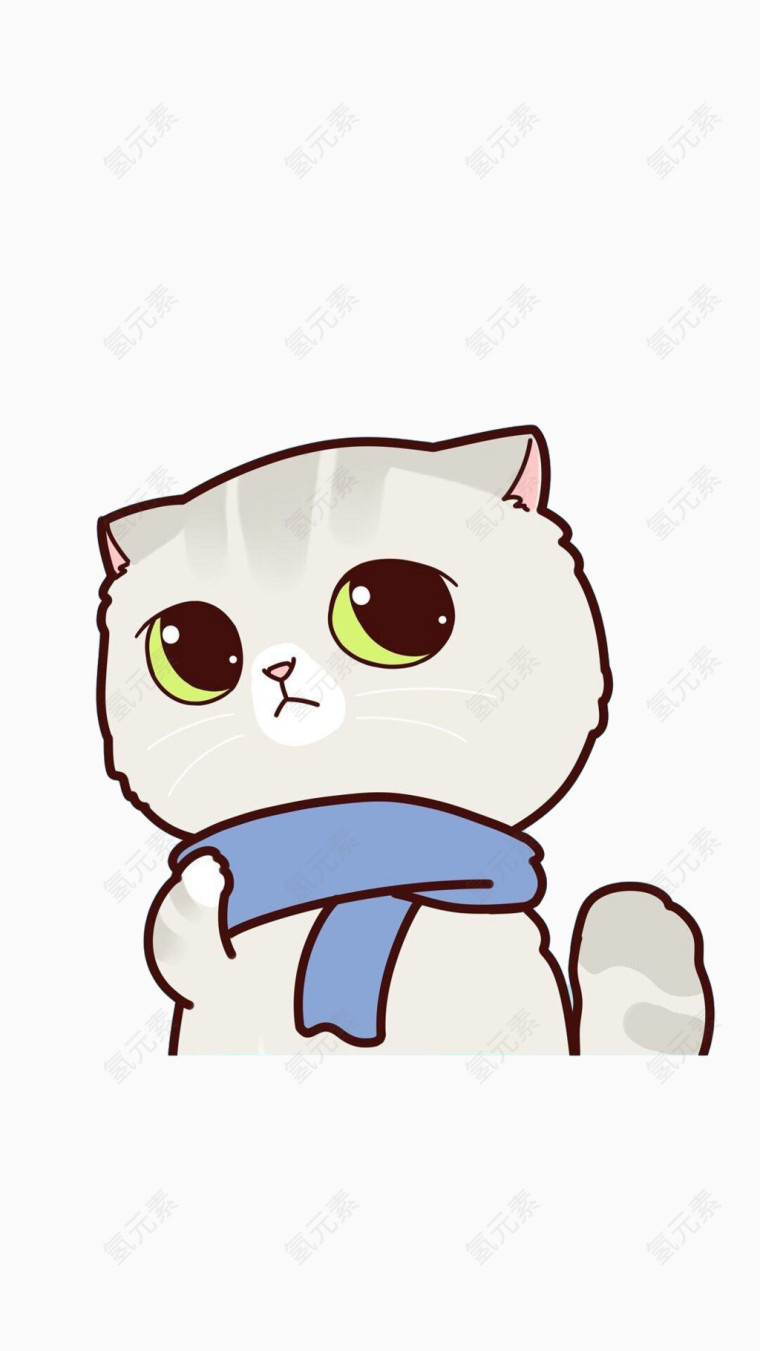 瞪眼小猫