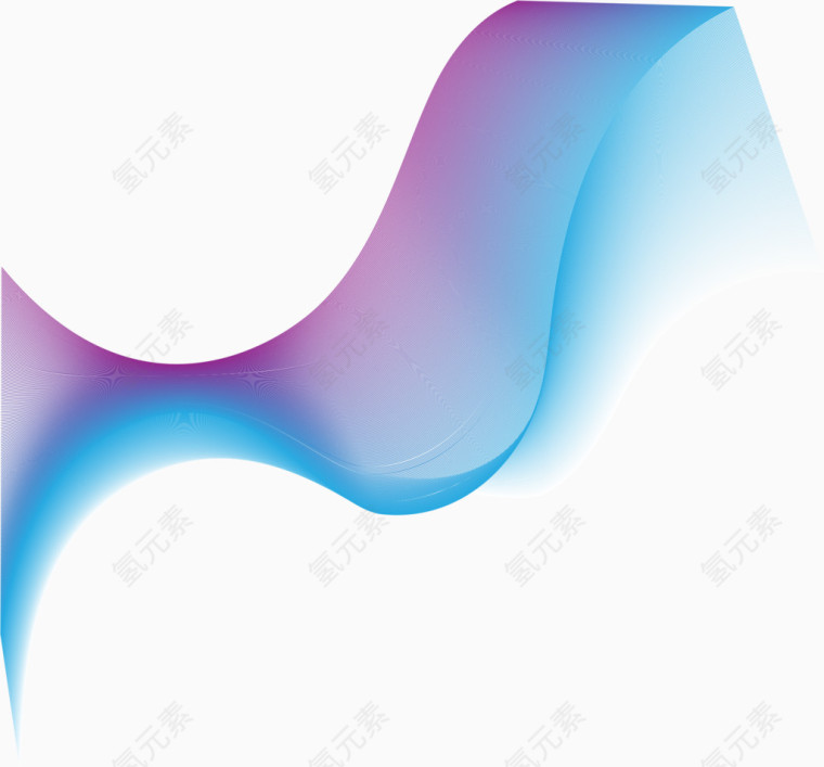 紫色渐变科技条纹