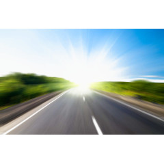 美丽的道路马路景色