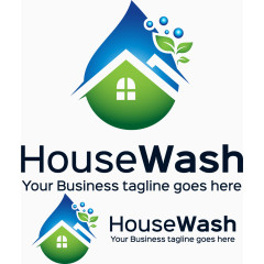 绿色家政公司标志