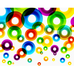 亮丽几何图形彩饰