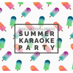 彩色雪糕夏季狂欢派对元素