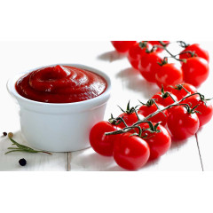 美味的西红柿番茄酱