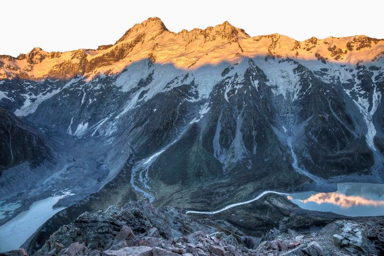 著名景点新西兰库克山