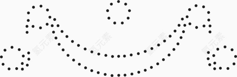 点线面构图底纹角花素材