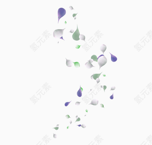 紫色花瓣