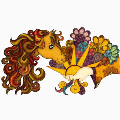 童话小马卡通元素