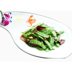 腊肉荷兰豆